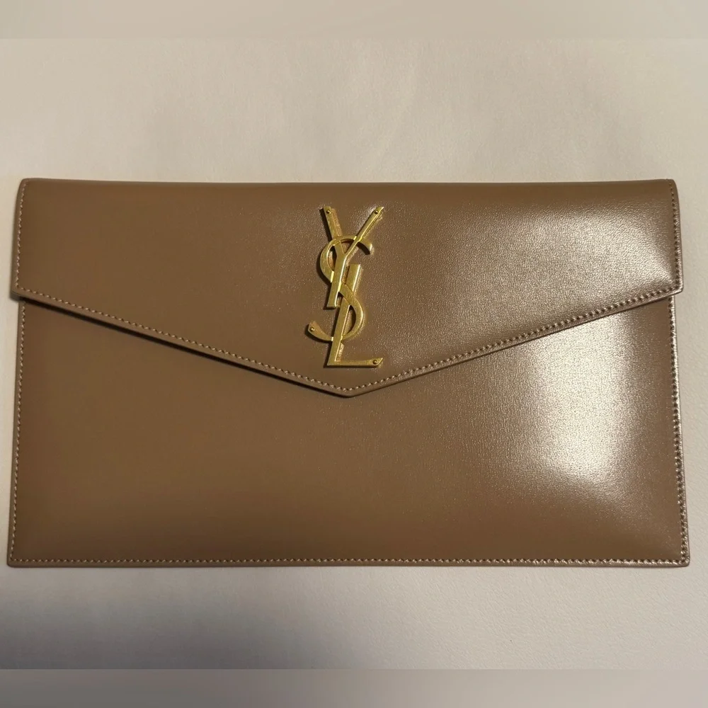 Saint Laurent Uptown Pouch Clutch - Picture 1 of 7